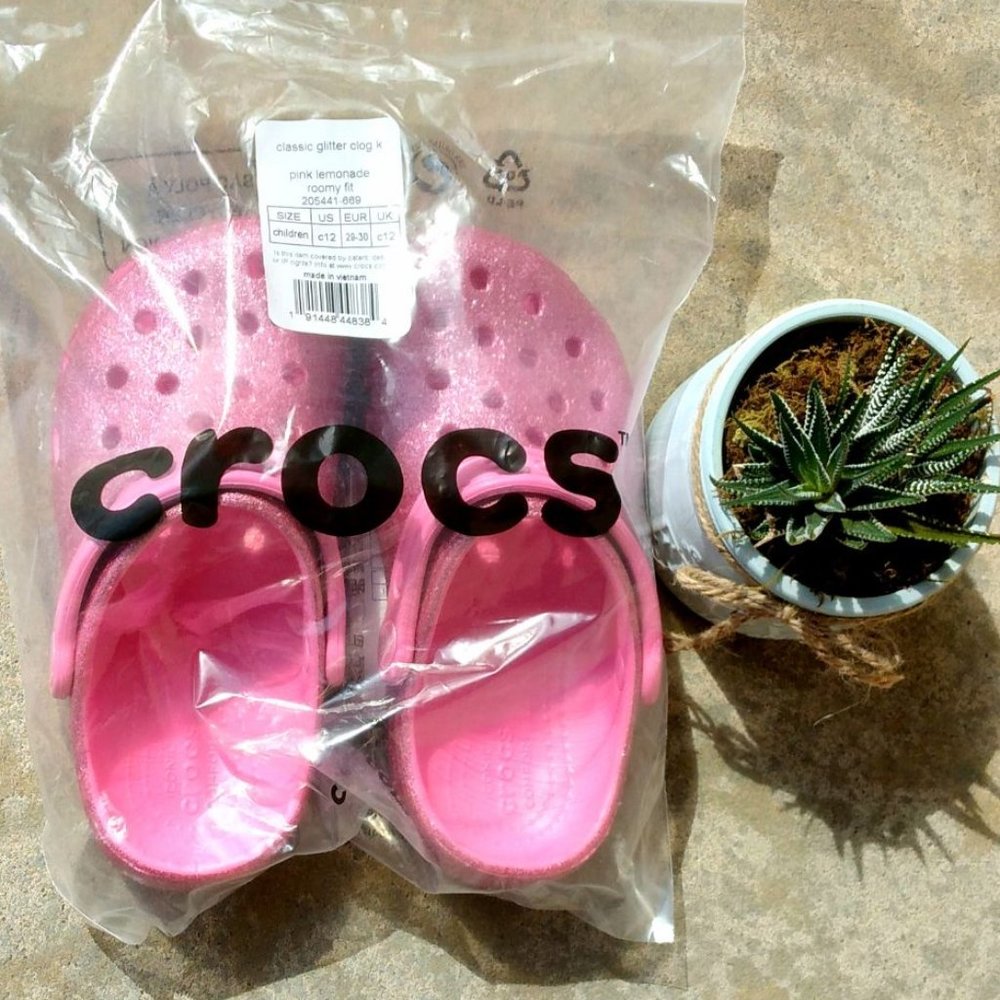 Glitter Crocs